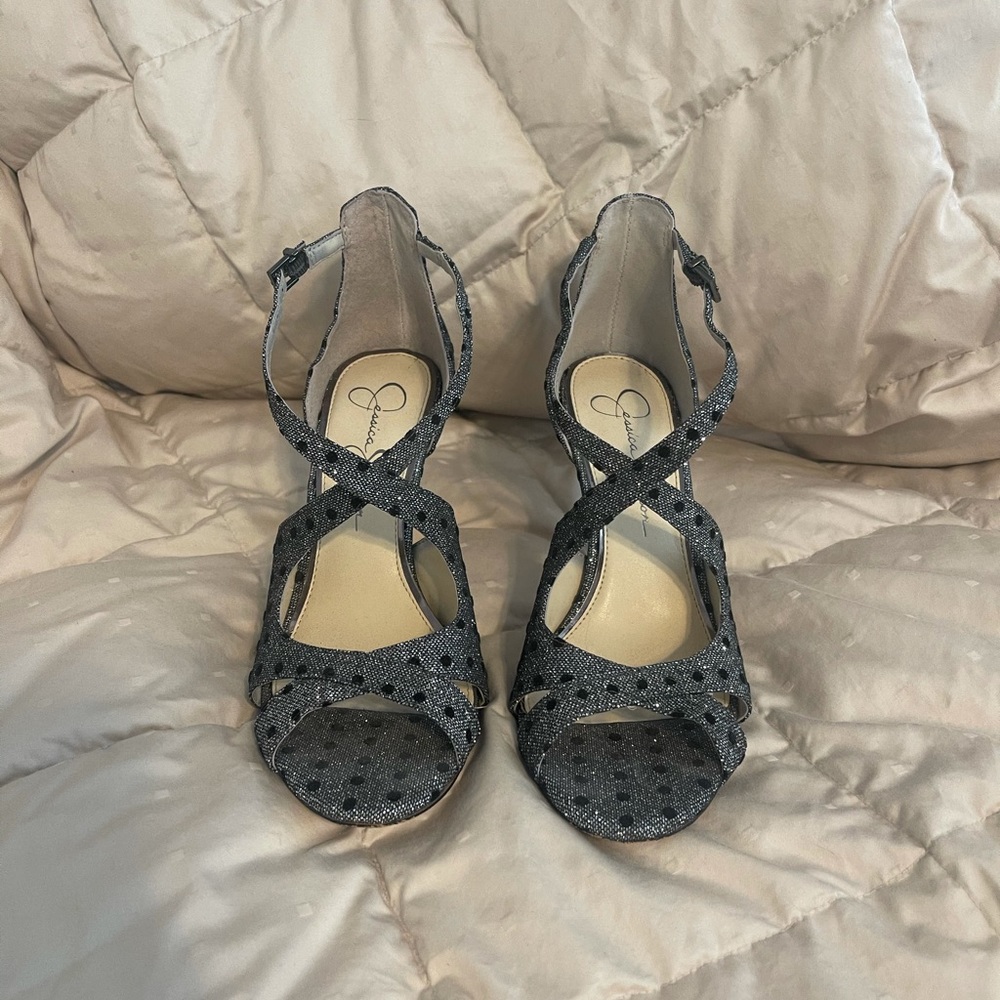 Open toe heels